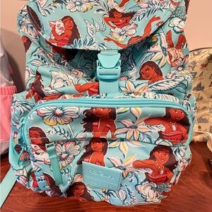 Vera Bradley Disney Backpack - Aqua and Red Floral